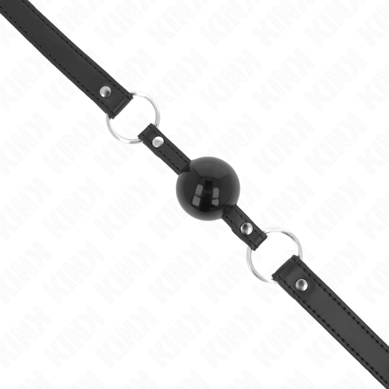 KINK – BÂTON TPE BALLE 4 CM AVEC SERRURE NOIRE 60 x 2 CM