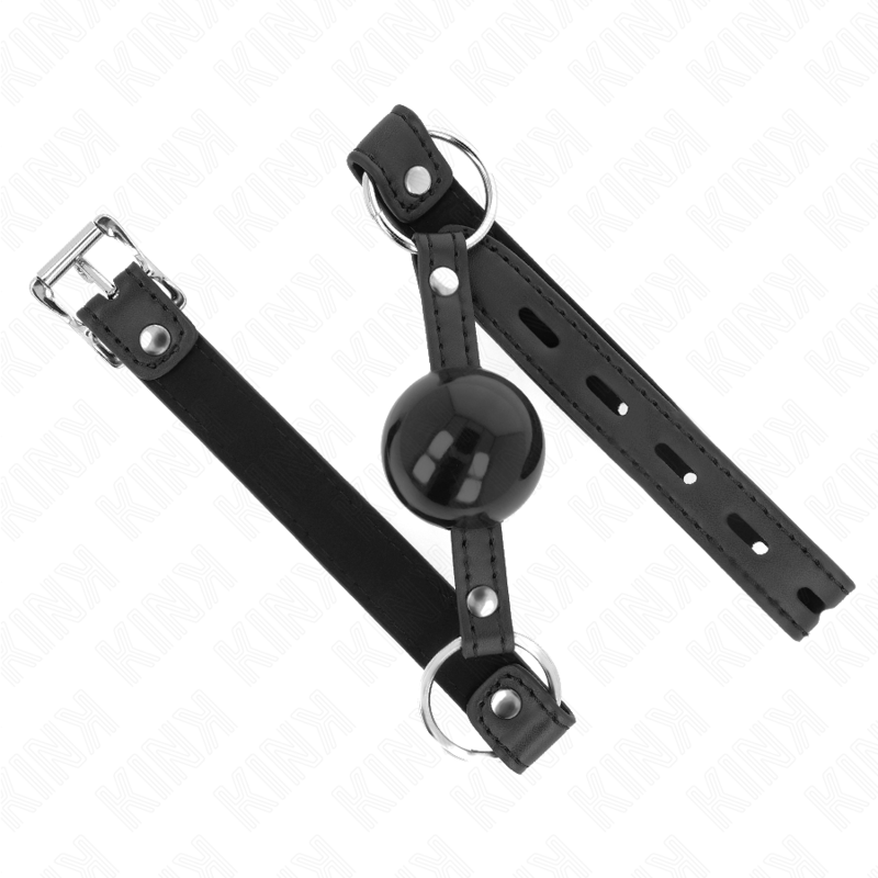 KINK – BÂTON TPE BALLE 4 CM AVEC SERRURE NOIRE 60 x 2 CM