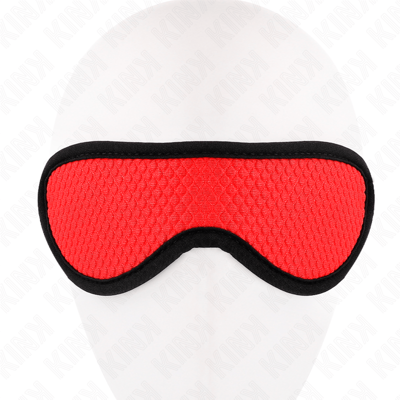 KINK – BANDAGE TEXTURÉ À ÉCAILLES AVEC BORD RECOUVERT ROUGE 20 x 7 CM