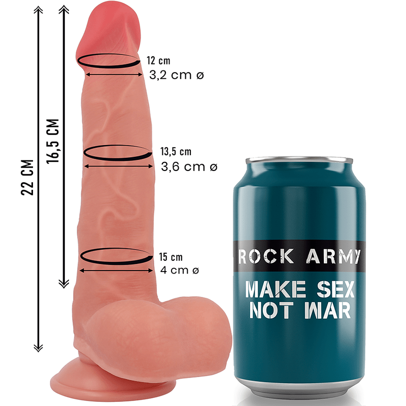 ROCKARMY – RANGER EN SILICONE LIQUIDE 22 CM -O- 3,6 CM