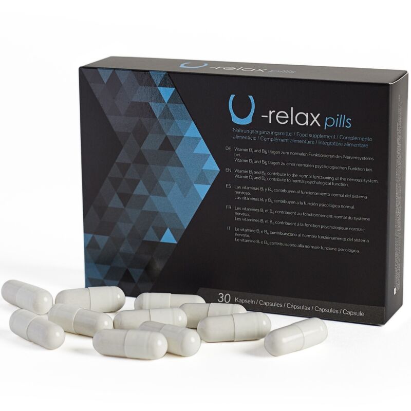 500 COSMETICS – CAPSULES U-RELAX RELAXATION ET REDUCTION DE LANXIETE – 30 CAPSULES.