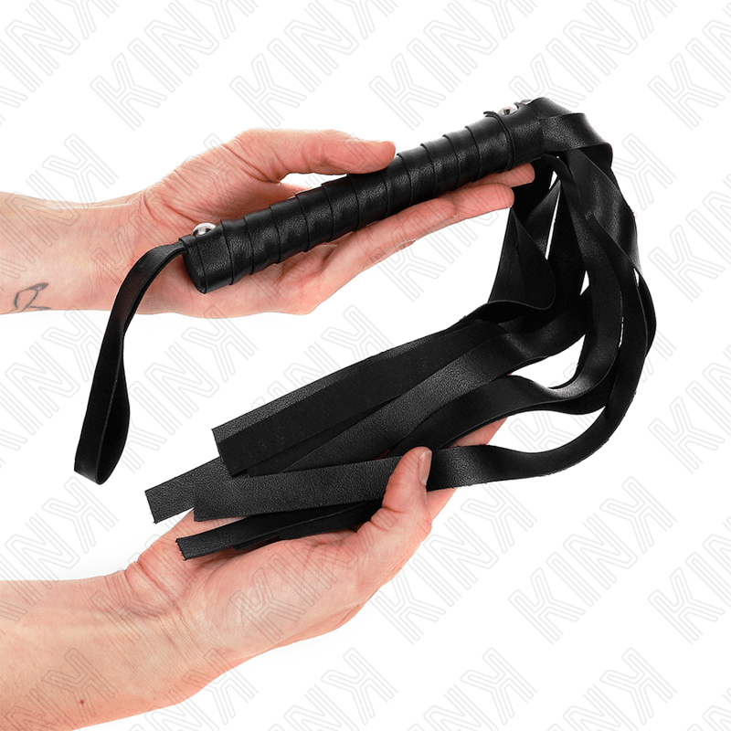 KINK – Fouet à queue large noir 48,5 CM