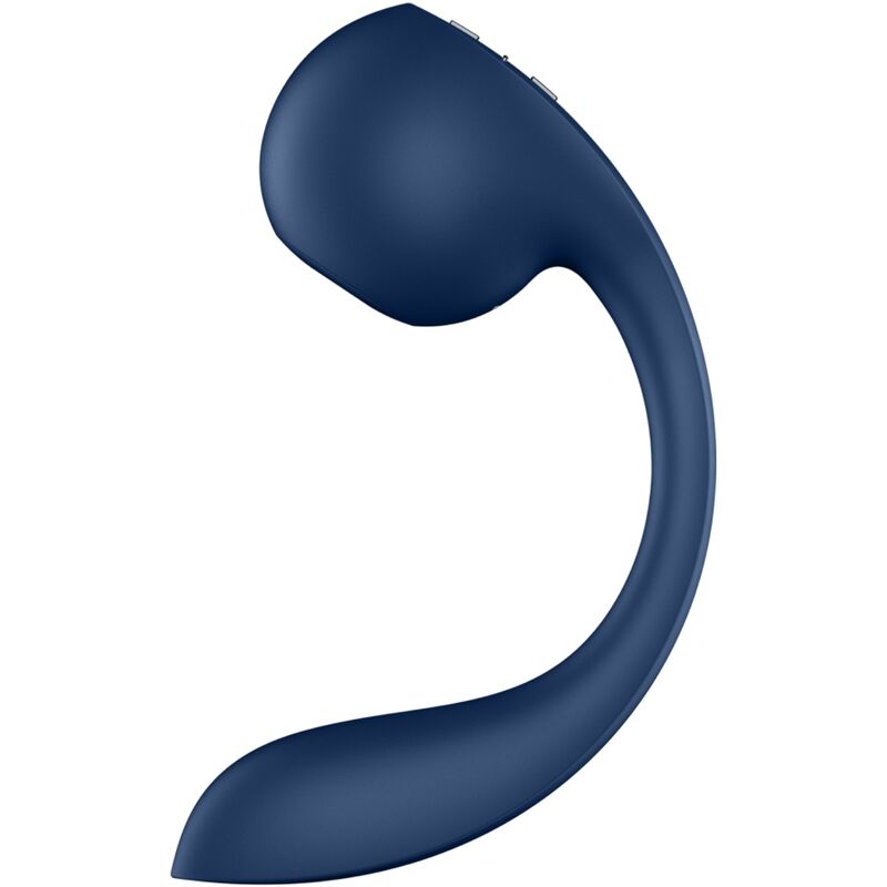 SATISFYER – PRO+ WAVE 4 STIMULATEUR POINT G ET IMPULSION DAIR APPLICATION GRATUITE BLEU FONCÉ