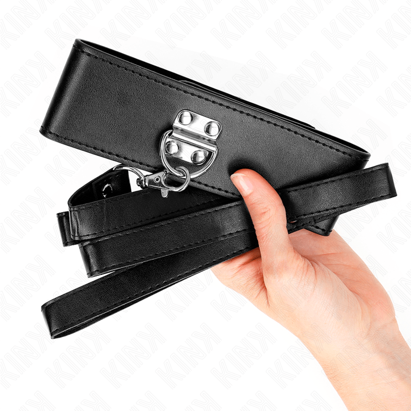 KINK – COLLIER AVEC CEINTURE 116 CM MODÈLE 2 RÉGLABLE 36-43 CM X 5 CM
