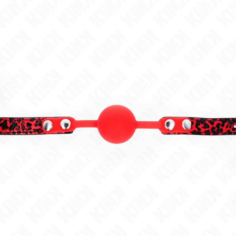 KINK – BOULE EN SILICONE 4 CM GAG MODÈLE 2 60 x 2 CM