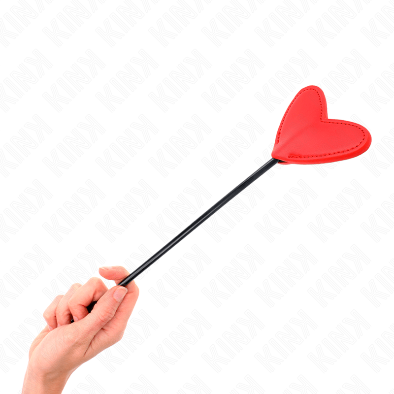 KINK – PALETTE EN FORME DE COEUR ROUGE 33 X 10 CM