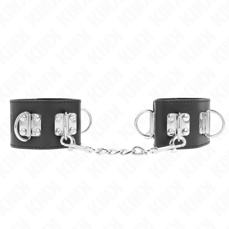 KINK – APPUI-POIGNETS MULTIPOSITIONS AVEC FERMETURE PAR CADENAS NOIR AJUSTABLE 16-23 CM X 5,5 CM