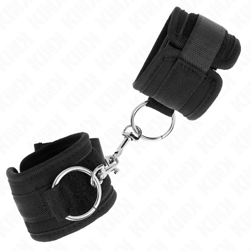 KINK – APPUI-POIGNETS NOIR AJUSTABLE 18-35 CM X 6 CM