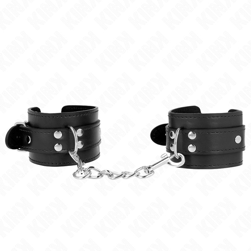 KINK – APPUI-POIGNET SIMPLE NOIR AJUSTABLE 20-23 CM X 5,5 CM