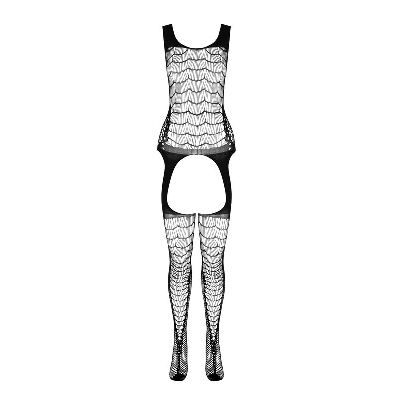 PASSION – BS 104 BODYSTOCKING ROUGE TAILLE UNIQUE