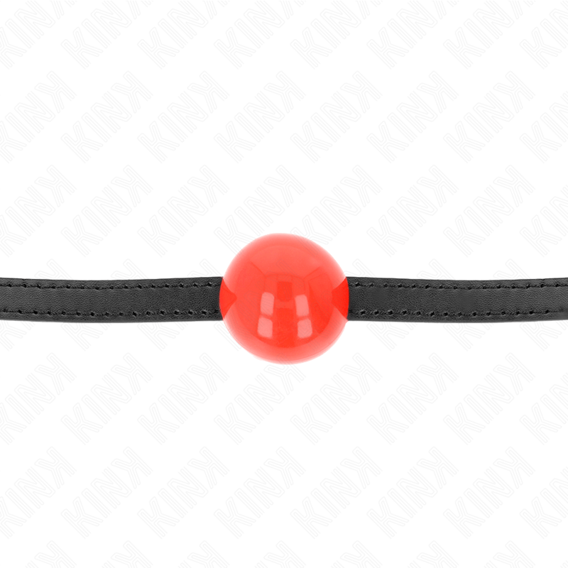 KINK – BALLE SOLIDE SIMPLE ROUGE 4 CM BAG 65 x 1,5 CM