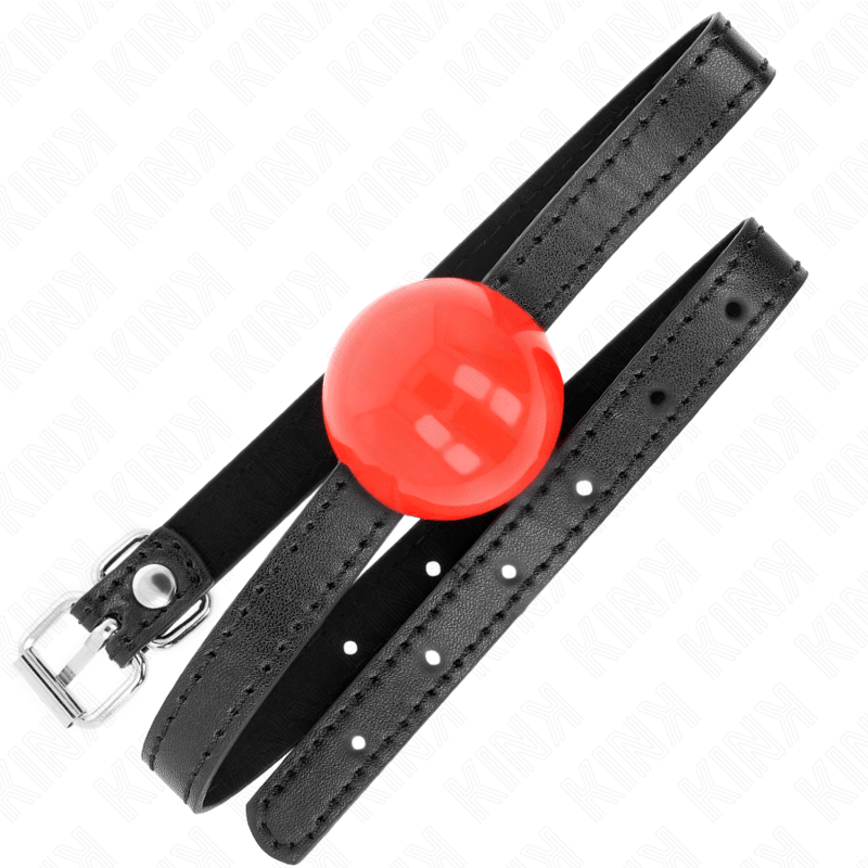 KINK – BALLE SOLIDE SIMPLE ROUGE 4 CM BAG 65 x 1,5 CM