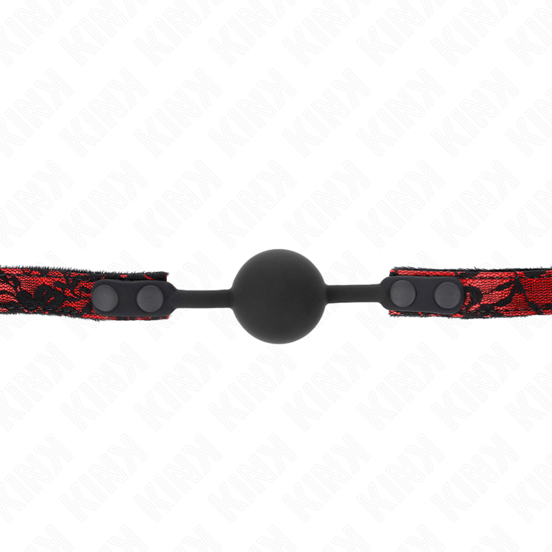 KINK – BOULE SILICONE SCANDALE 4 CM GAG MODÈLE 1 65 x 2 CM