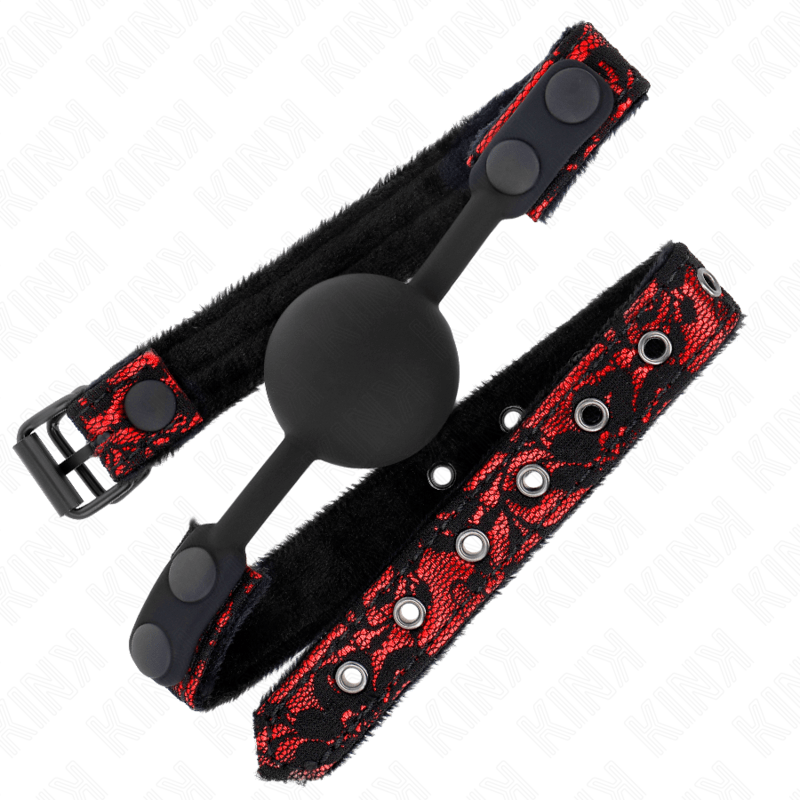 KINK – BOULE SILICONE SCANDALE 4 CM GAG MODÈLE 1 65 x 2 CM