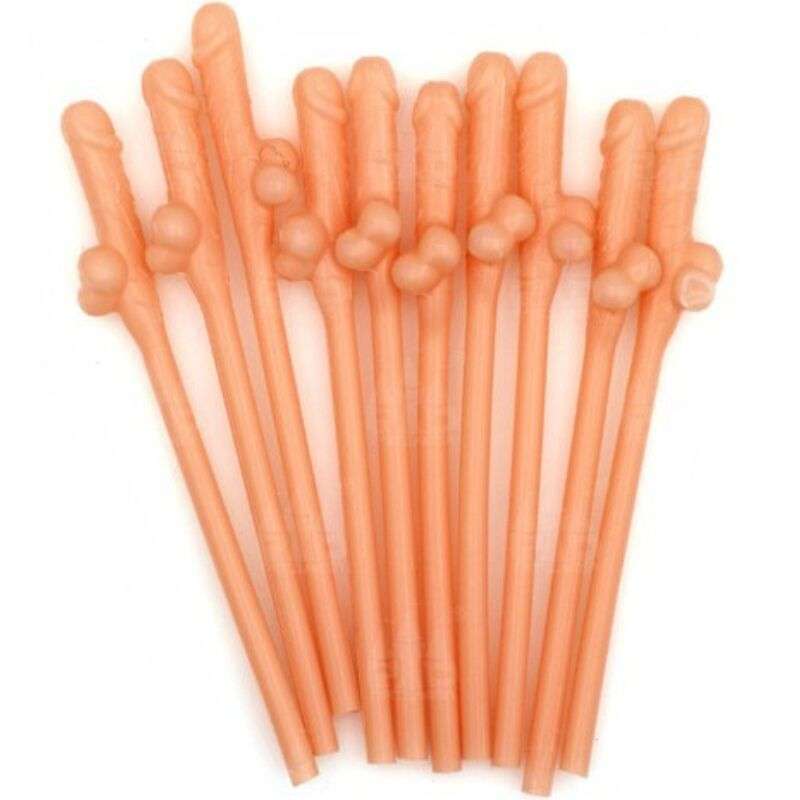 DIABLO PICANTE – 10 PAILLES EN FORME DE PÉNIS