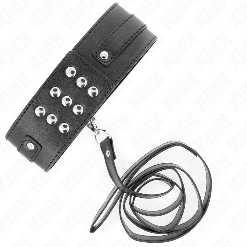 KINK – COLLIER AVEC CEINTURE 116 CM MODÈLE 1 RÉGLABLE 36-43 CM X 5 CM