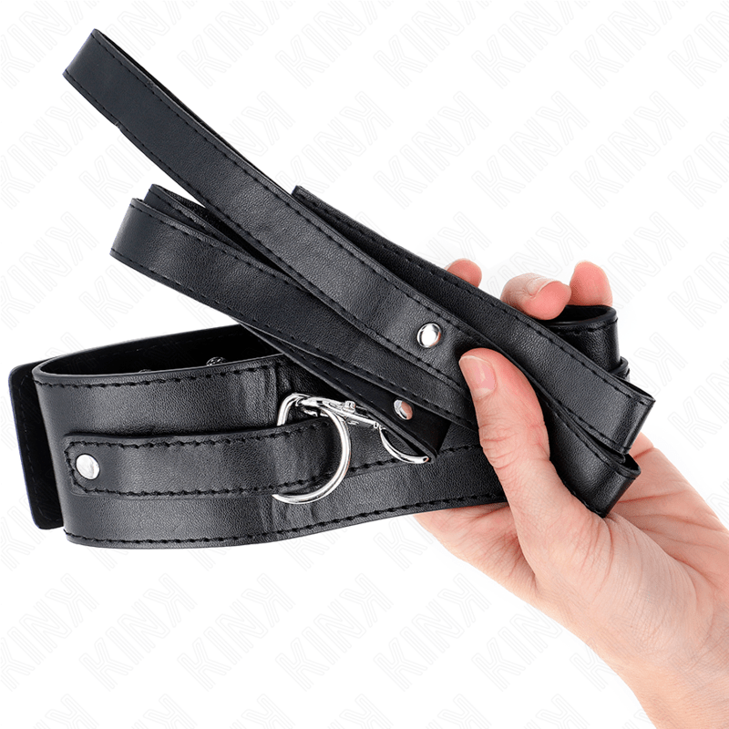 KINK – COLLIER AVEC CEINTURE 116 CM MODÈLE 1 RÉGLABLE 36-43 CM X 5 CM