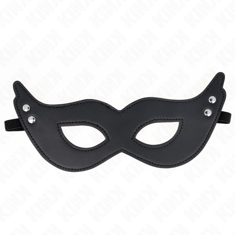 KINK – MASQUE EN CUIRETTE À RIVETS MODÈLE 1 26 x 8 CM