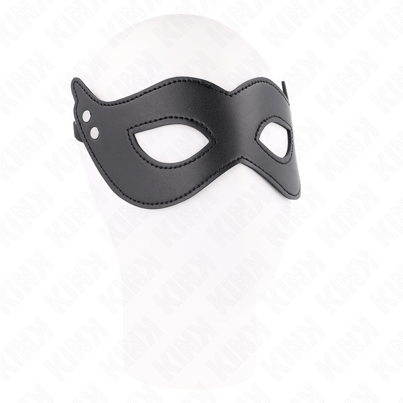 KINK – MASQUE EN CUIRETTE À RIVETS MODÈLE 1 26 x 8 CM
