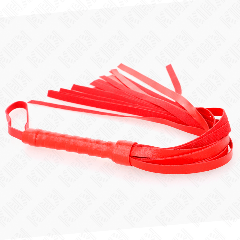 KINK – FOUET SIMPLE ROUGE 45 CM