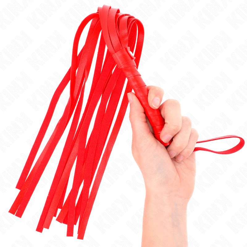 KINK – FOUET SIMPLE ROUGE 45 CM