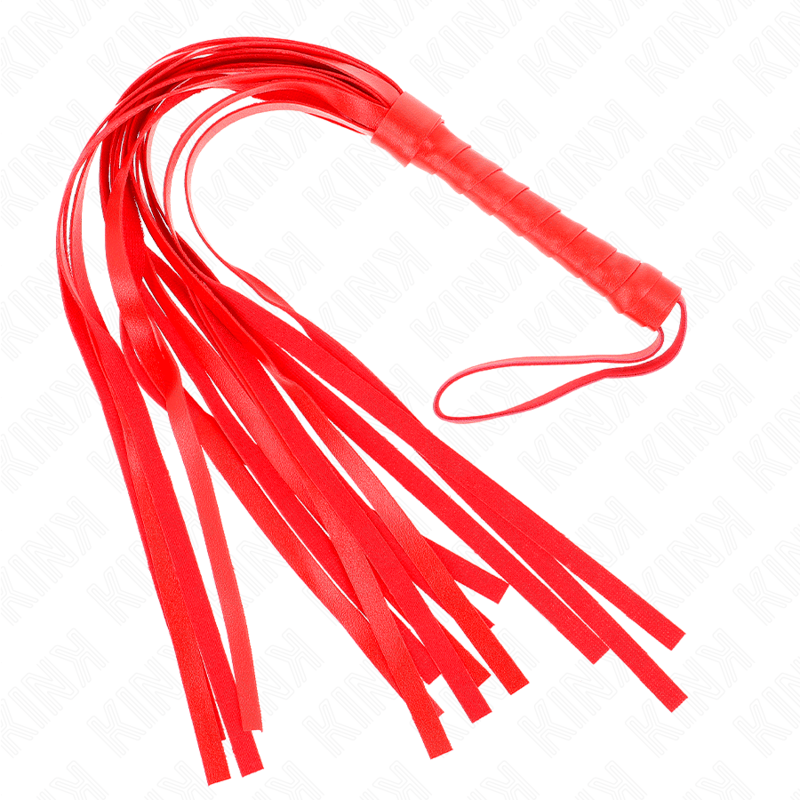 KINK – FOUET SIMPLE ROUGE 45 CM