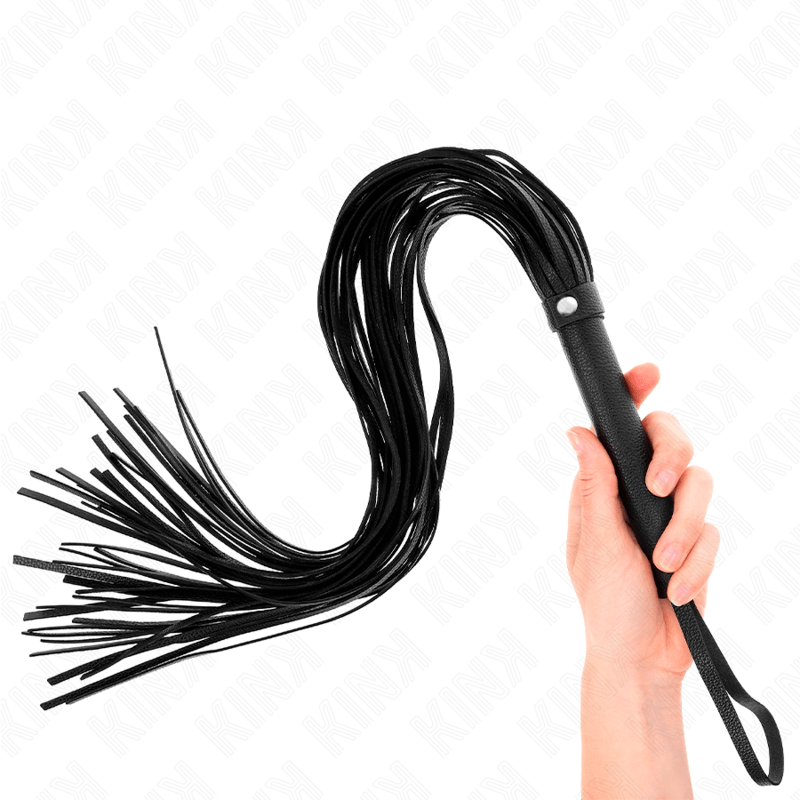 KINK – FOUET PVC SOUPLE NOIR 70 CM