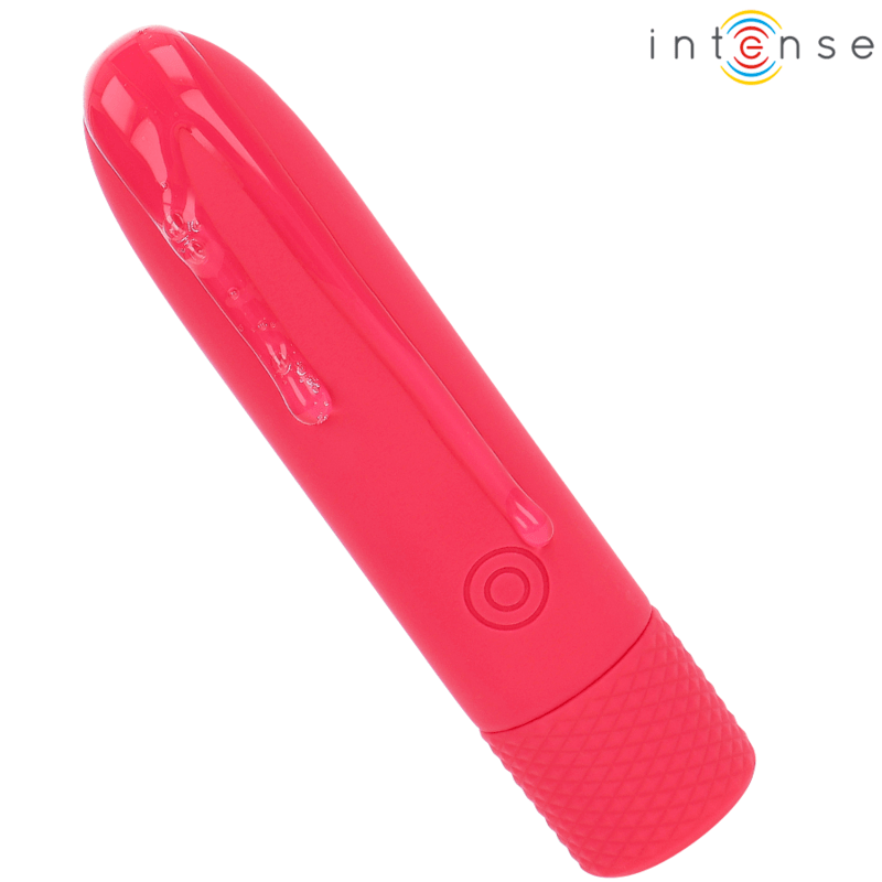 INTENSE – SYMONE BULLET VIBRANT RECHARGEABLE USB 8 VIBRATIONS ROUGE 10 X 2,2 CM
