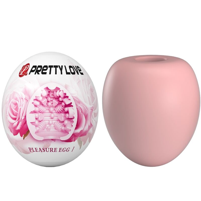PRETTY LOVE – MASTURBATEUR POUR HOMME OEUF ROSE