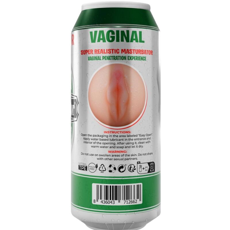 ALIVE – MASTURBADEUR MASCULIN FLEX VAGINAL TAILLE M