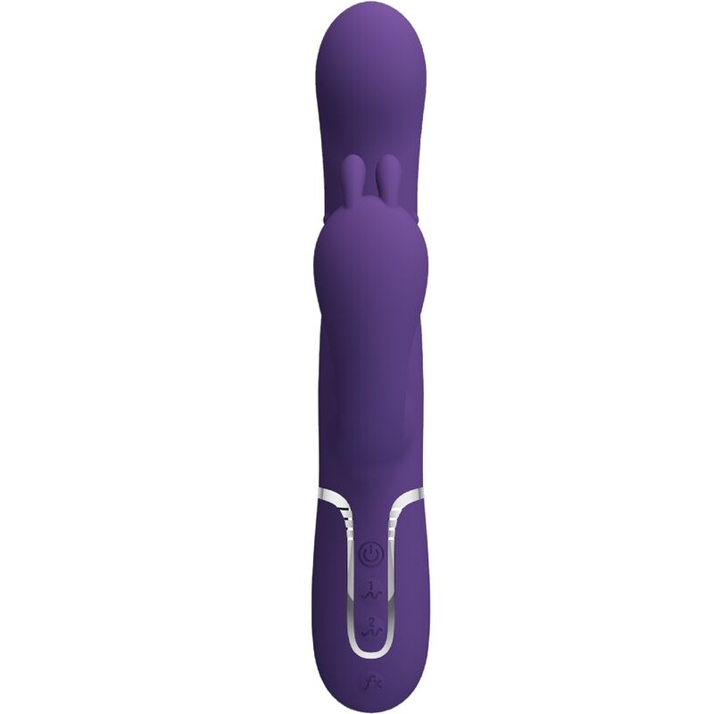 PRETTY LOVE – CAMMY TRIPLE VIBRATEUR MULTIFONCTION 4 EN 1 VIOLET