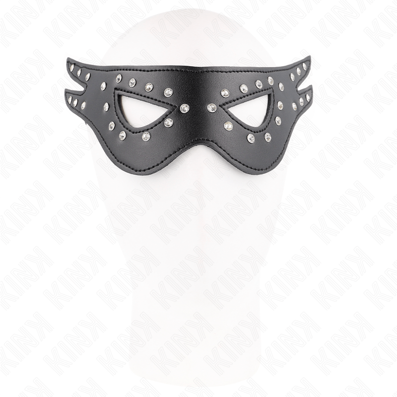 KINK – MASQUE SEXY EN CUIRETTE MODÈLE 2 27 x 13 CM