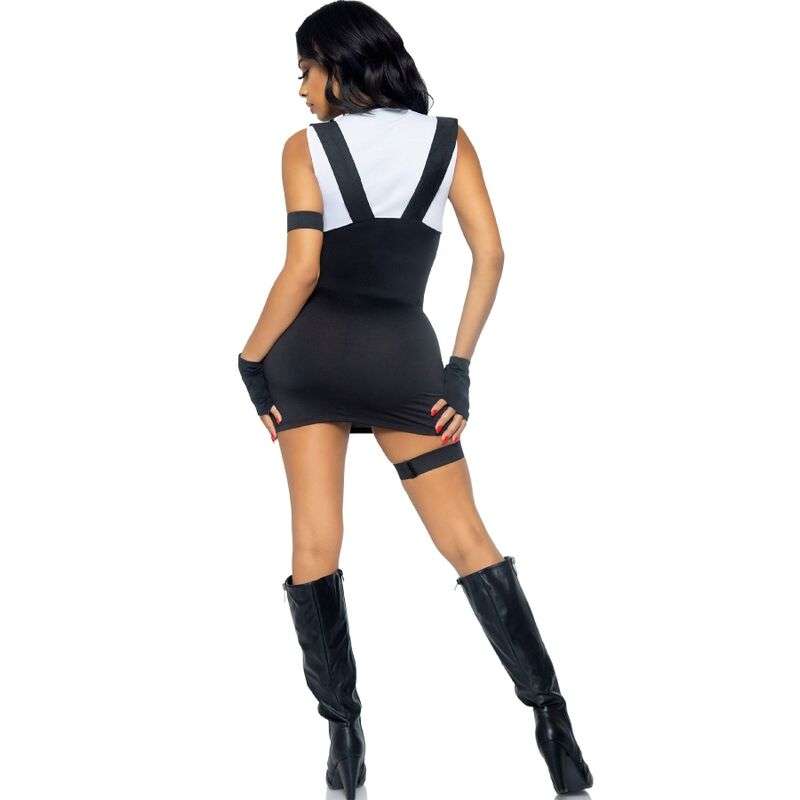 LEG AVENUE – COSTUME SEXY SWAT OFFICIEL NOIR M/L