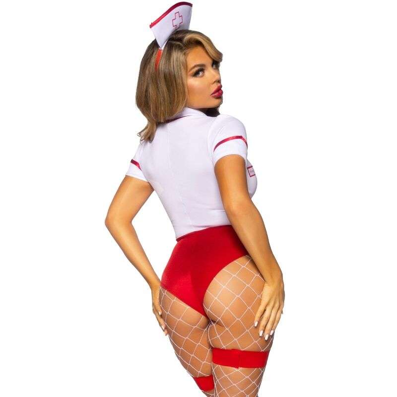 LEG AVENUE – COSTUME DINFIRMIÈRE SEXY ROUGE/BLANC S