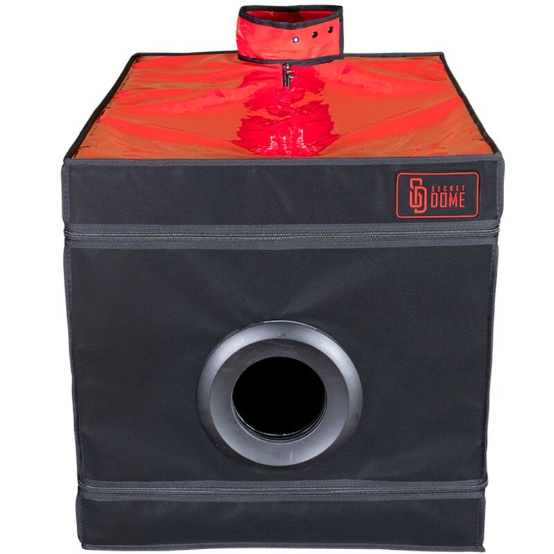 SECRET DOME – KINK CLUB LA NICHE CABINE NOIR ET ROUGE