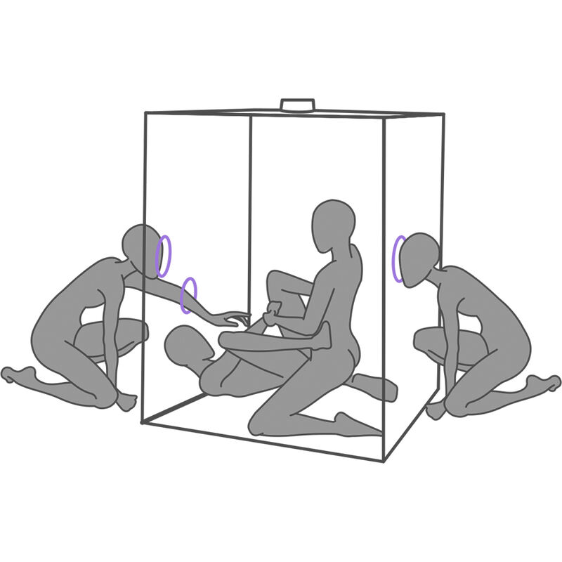 SECRET DOME – KINK CLUB CABINE SCANDALE PURPLE