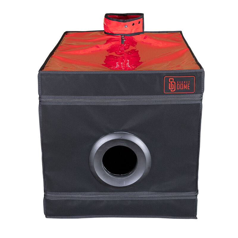 SECRET DOME – KINK CLUB LA NICHE CABINE NOIR ET ROUGE