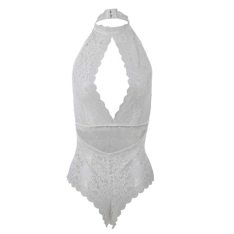 SUBBLIME – 953867 BODY DENTELLE BLANC L/XL
