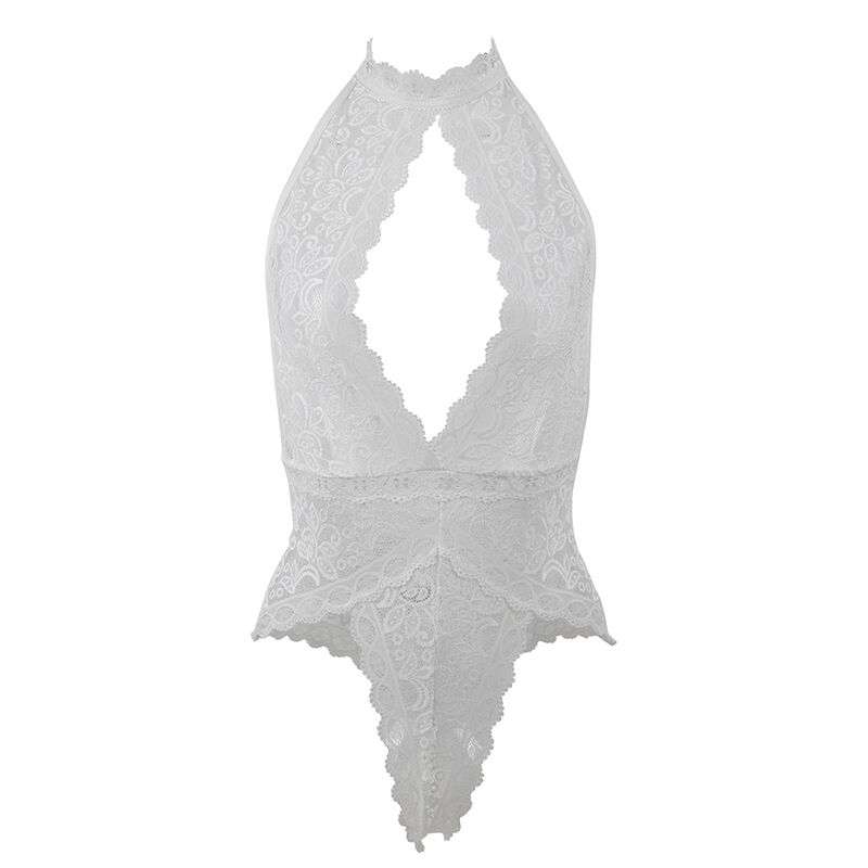 SUBBLIME – 953867 BODY DENTELLE BLANC L/XL