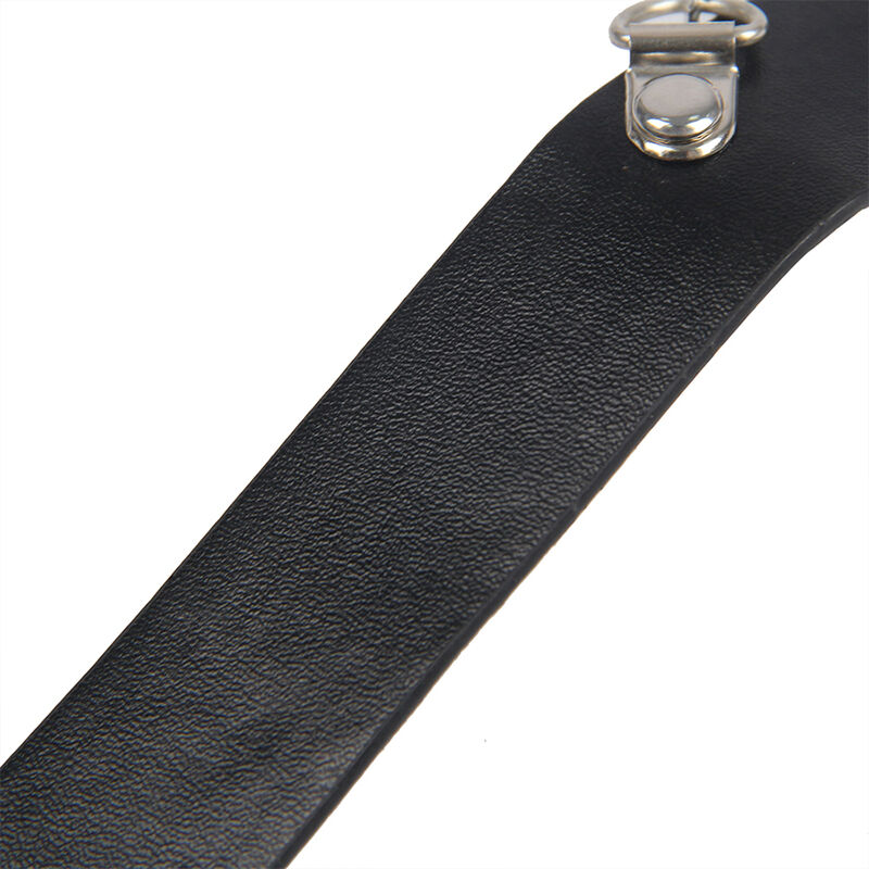 SUBBLIME – 953720 PINCES À SEINS EN CUIR BONDAGE NOIRES TAILLE UNIQUE