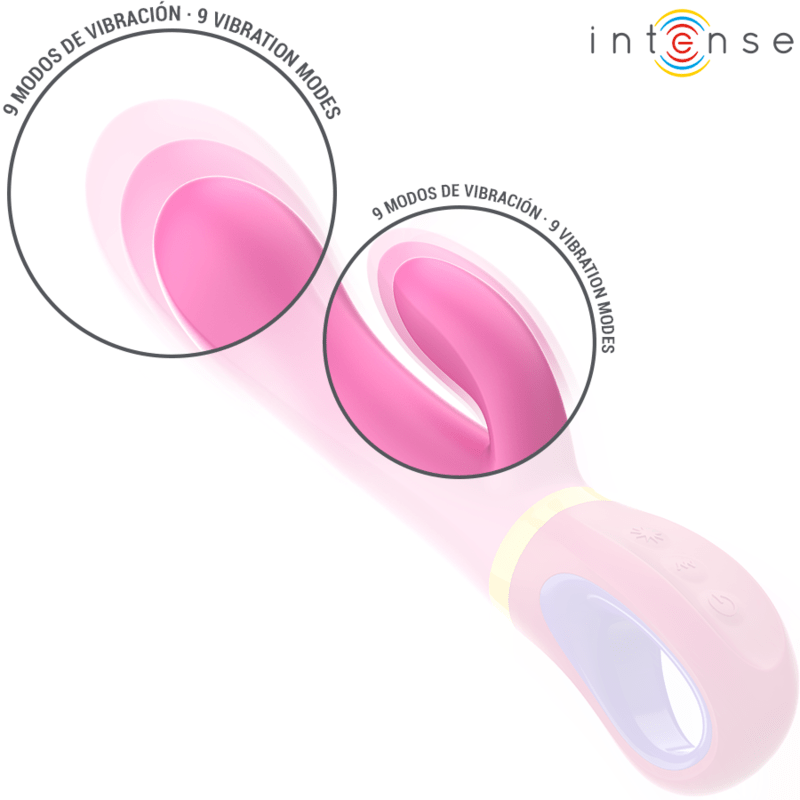 INTENSE – VIBRATEUR LAPIN ROSE DAPHNE