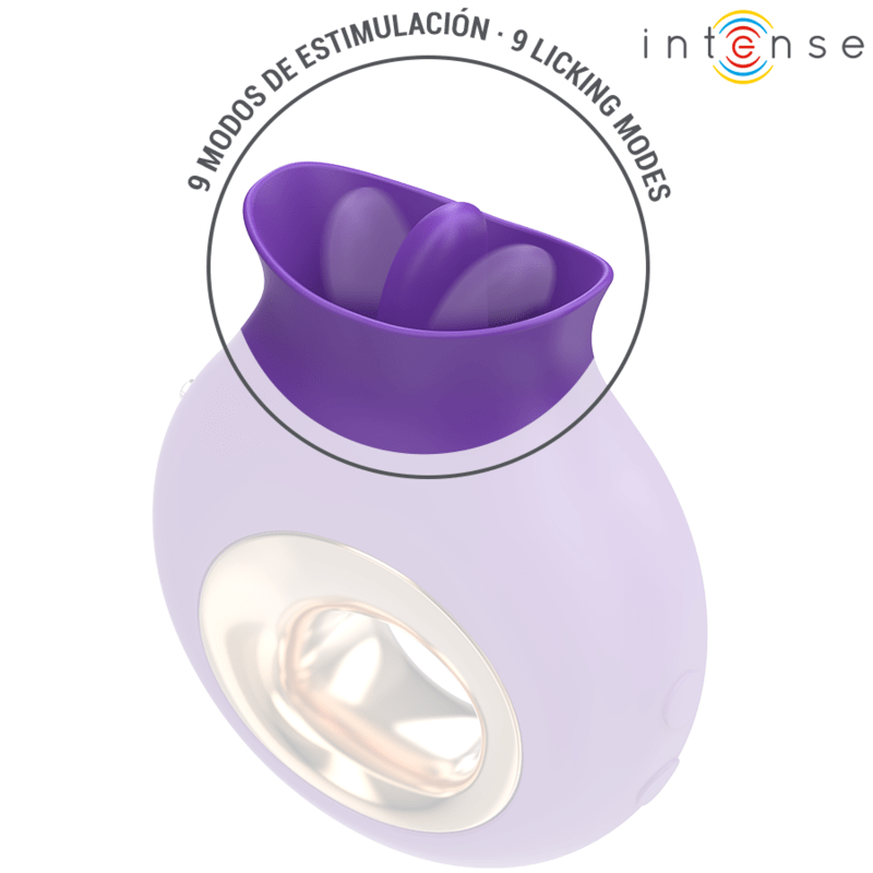 INTENSE – TULI STIMULATEUR CLITORIS 9 VIBRATIONS  9 OSCILLATIONS VIOLET