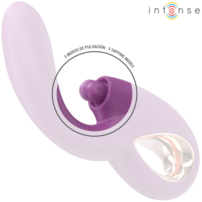 INTENSE – LALI VIBRATEUR MULTIFONCTION POINT G TAPPING  THRUST  VIBRATION VIOLET