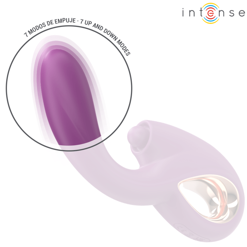 INTENSE – LALI VIBRATEUR MULTIFONCTION POINT G TAPPING  THRUST  VIBRATION VIOLET