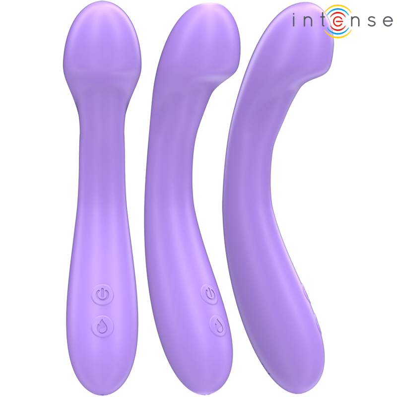 INTENSE – BECKY VIBRATEUR 19 CM CHAUFFANT 7 VIBRATIONS VIOLET