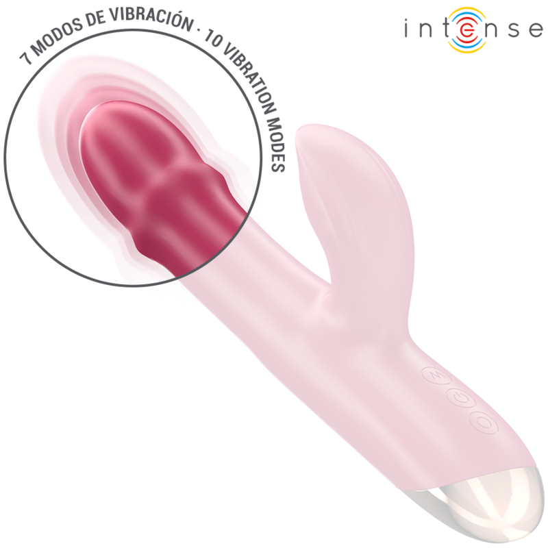 INTENSE – CHLOE VIBRATEUR MULTIFONCTION 3 EN 1 ROUGE