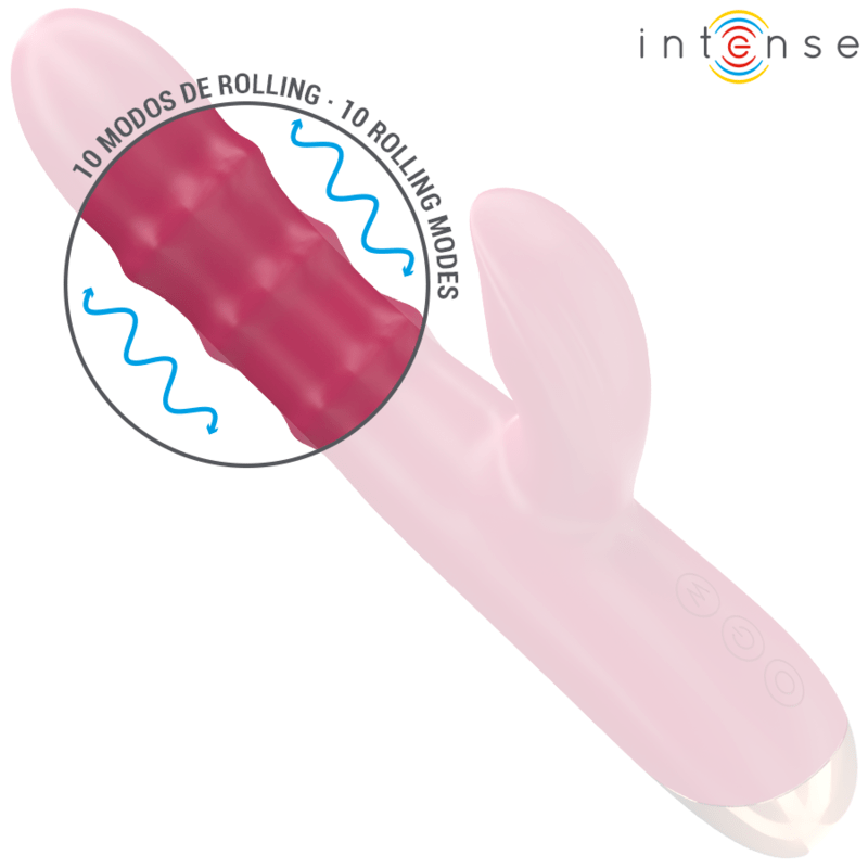INTENSE – CHLOE VIBRATEUR MULTIFONCTION 3 EN 1 ROUGE