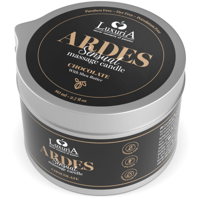INTIMATELINE LUXURIA – BOUGIE DE MASSAGE AU CHOCOLAT