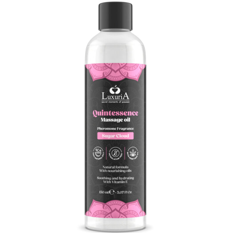 INTIMATELINE LUXURIA – HUILE DE MASSAGE NUAGE DE SUCRE 150 ML