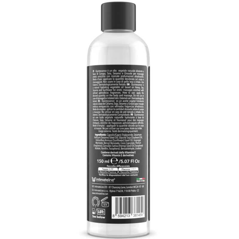 INTIMATELINE LUXURIA – HUILE DE MASSAGE CHOCOLAT 150 ML